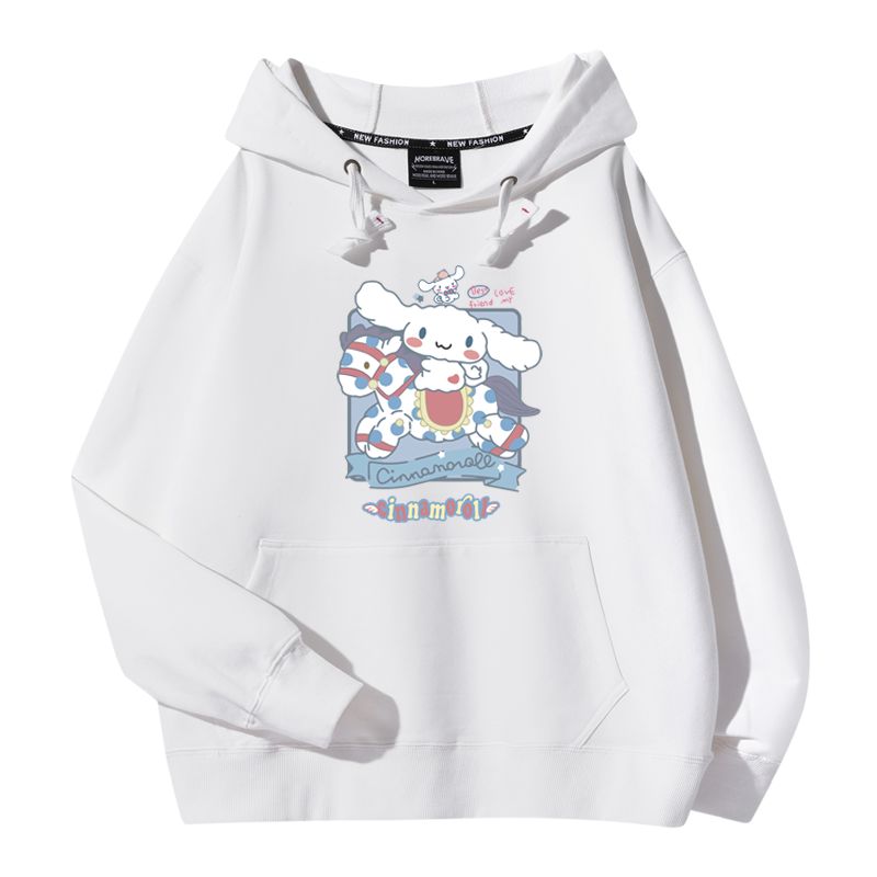 大耳狗新款 親子情侶男女款連帽衛衣