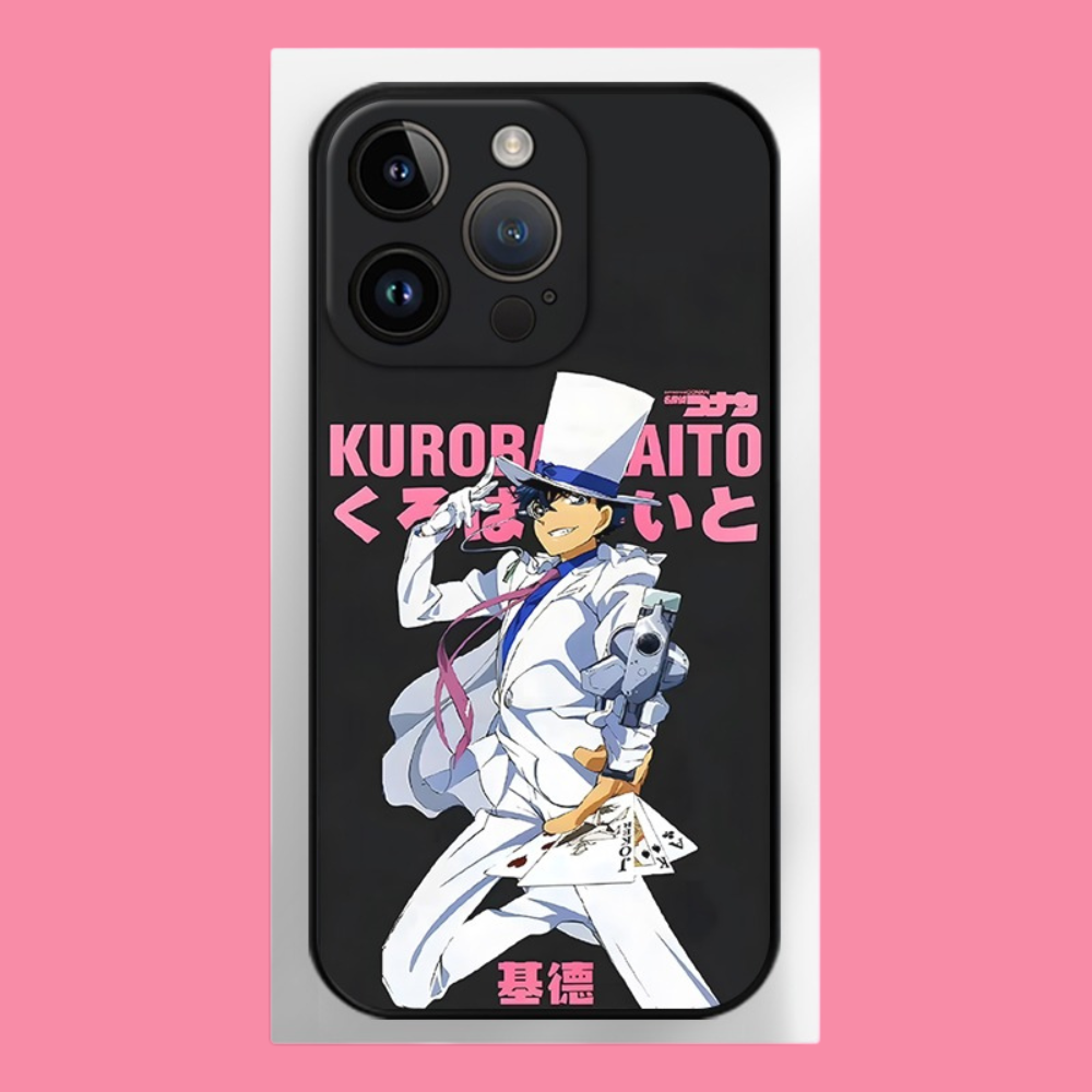 名偵探柯南液態矽膠全包防摔軟殼-ZUIHANG SHOP