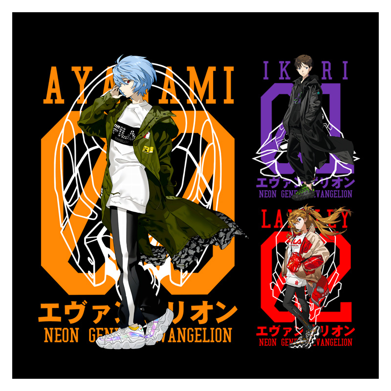 新世紀福音戰士新款 親子情侶男女款連帽衛衣-ZUIHANG SHOP