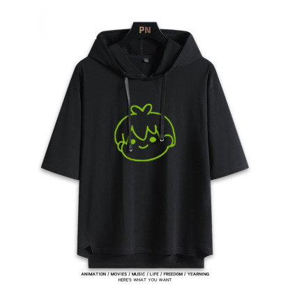 藍色監獄 連帽短袖T恤-ZUIHANG SHOP