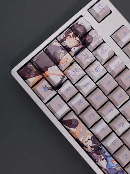 妃咲透光RGB108鍵標準配列衛星軸鍵帽