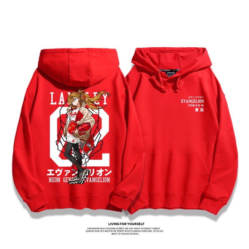 新世紀福音戰士新款 親子情侶男女款連帽衛衣-ZUIHANG SHOP