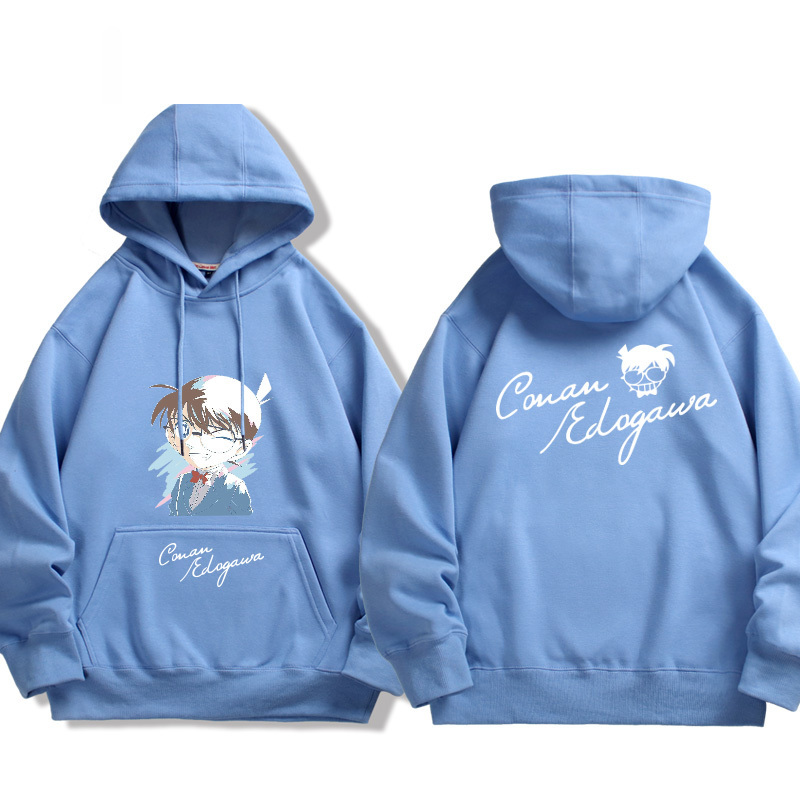 名偵探柯南新款 親子情侶男女款連帽衛衣-ZUIHANG SHOP