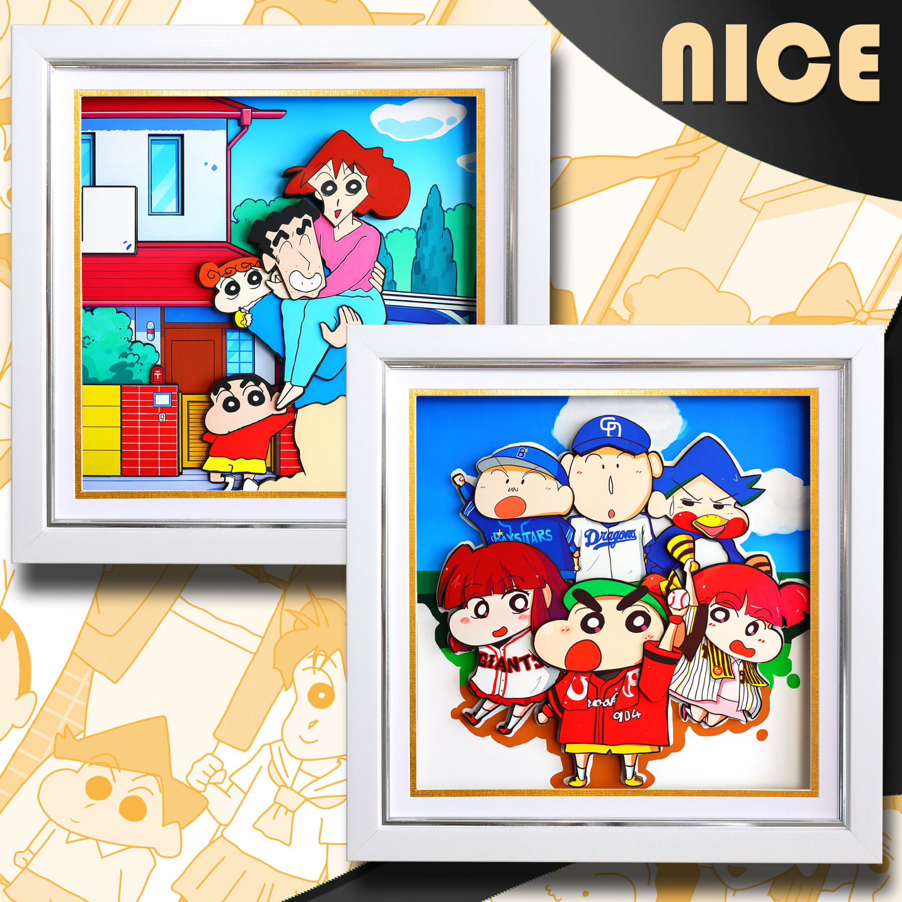 蠟筆小新 3D立體畫-ZUIHANG SHOP