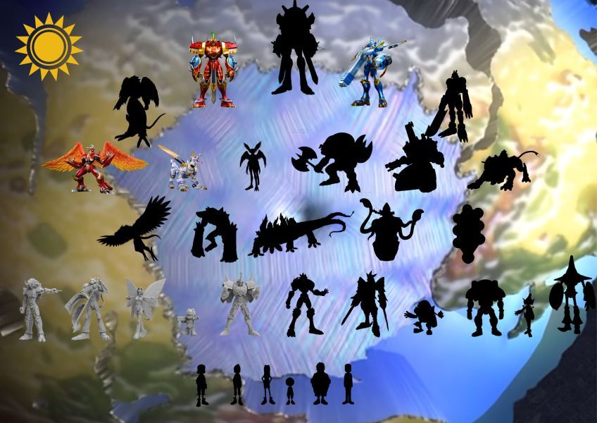 【預購】太陽模玩 炎龍獸&銀狼獸