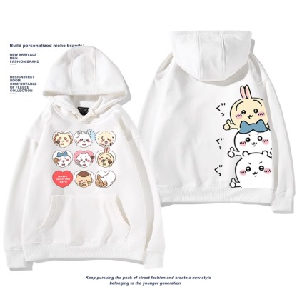 Chiikawa新款 親子情侶男女款連帽衛衣-ZUIHANG SHOP