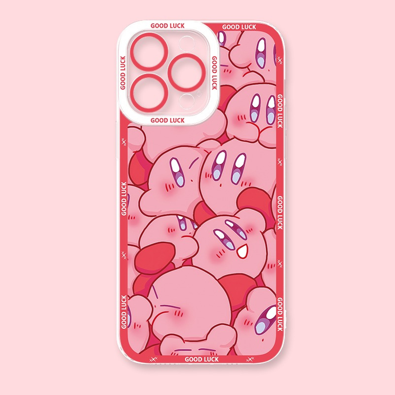 星之卡比天使眼透明防摔軟殼