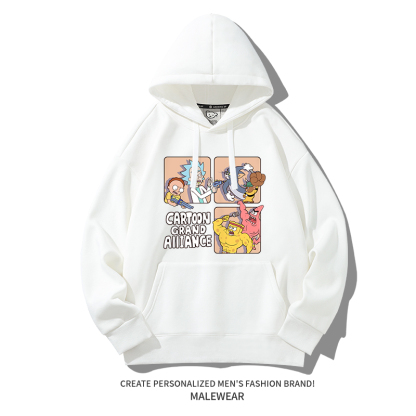 瑞克和莫蒂新款 親子情侶男女款連帽衛衣-ZUIHANG SHOP