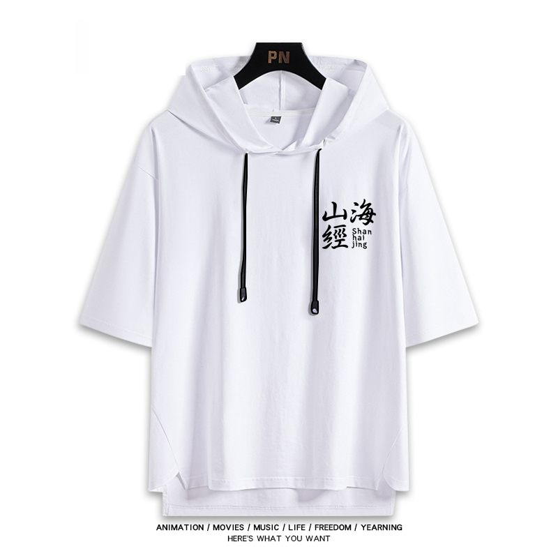 蔚藍檔案 鬼方佳代子 連帽短袖T恤-ZUIHANG SHOP