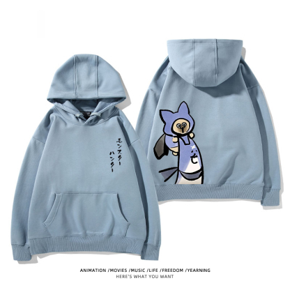 魔物獵人新款 親子情侶男女款連帽衛衣-ZUIHANG SHOP