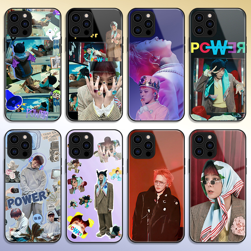 GD權志龍新款高清全包防摔玻璃殼-ZUIHANG SHOP