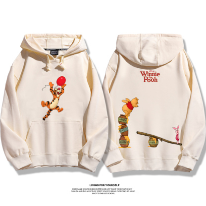 小熊維尼新款 親子情侶男女款連帽衛衣-ZUIHANG SHOP