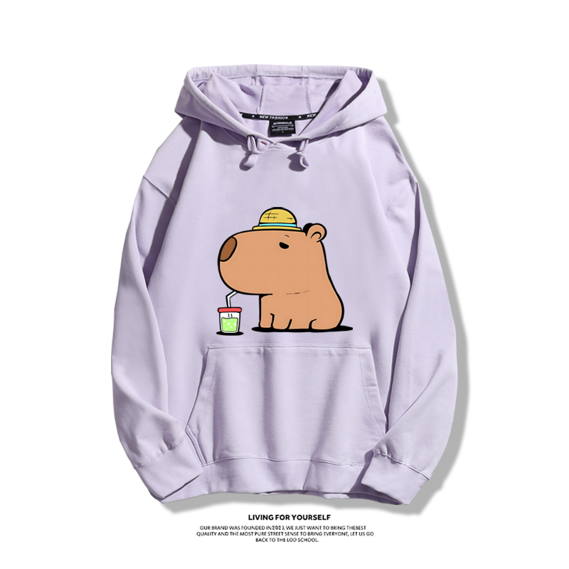 卡皮巴拉新款 親子情侶男女款連帽衛衣-ZUIHANG SHOP