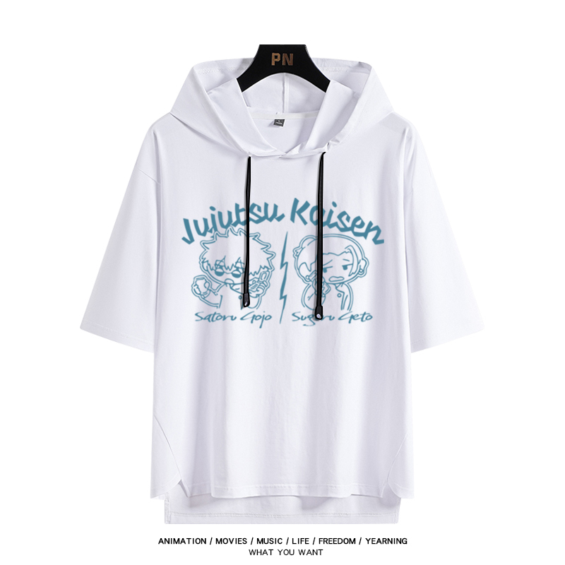 咒術迴戰 連帽短袖T恤