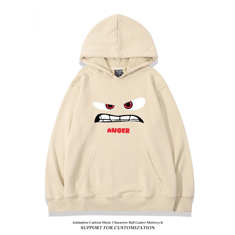 腦筋急轉彎新款 親子情侶男女款連帽衛衣-ZUIHANG SHOP