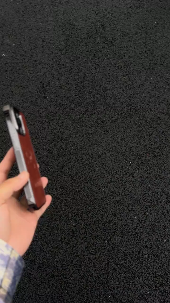 始祖鳥棕皮質鋼印手機殼