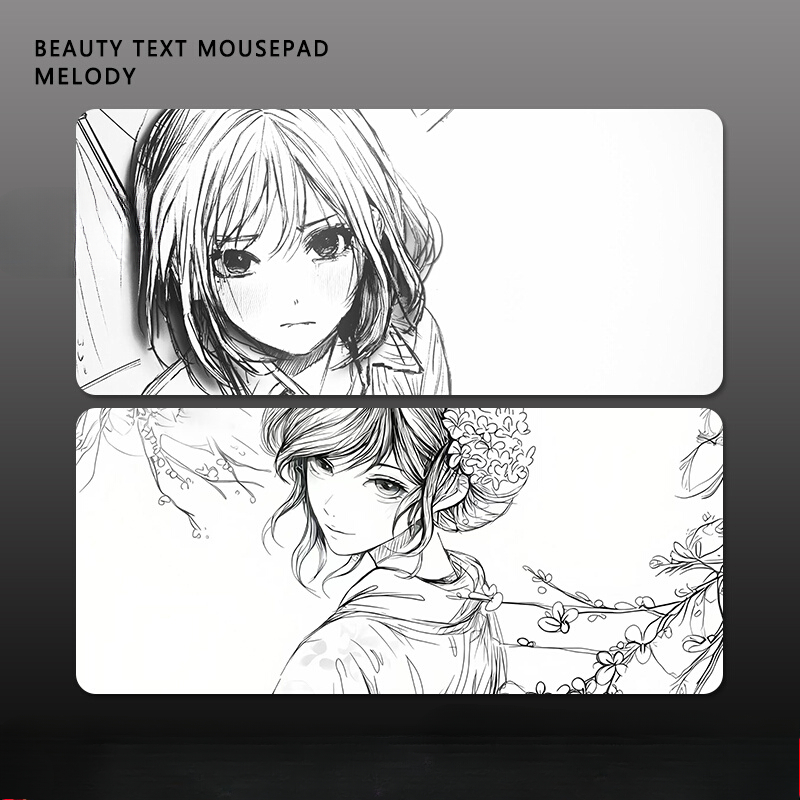 二次元亂線 主題桌墊 布質滑鼠墊-ZUIHANG SHOP