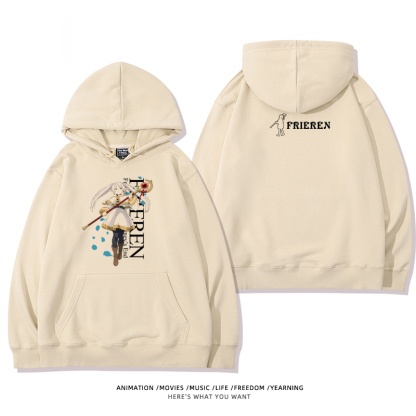 葬送的芙莉蓮新款 親子情侶男女款連帽衛衣-ZUIHANG SHOP