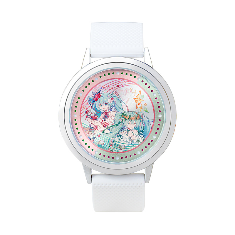 初音未來 鏡遇春的協奏曲LED觸屏手錶-ZUIHANG SHOP