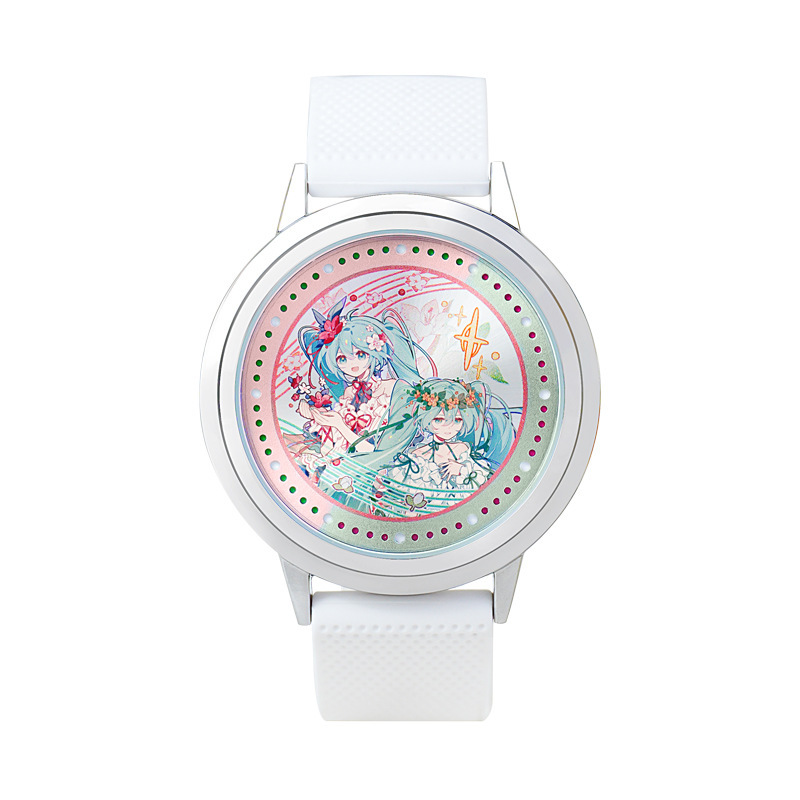 初音未來 鏡遇春的協奏曲LED觸屏手錶-ZUIHANG SHOP