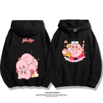 星之卡比新款 親子情侶男女款連帽衛衣-ZUIHANG SHOP