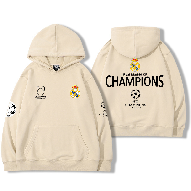 皇馬足球隊新款 親子情侶男女款連帽衛衣-ZUIHANG SHOP