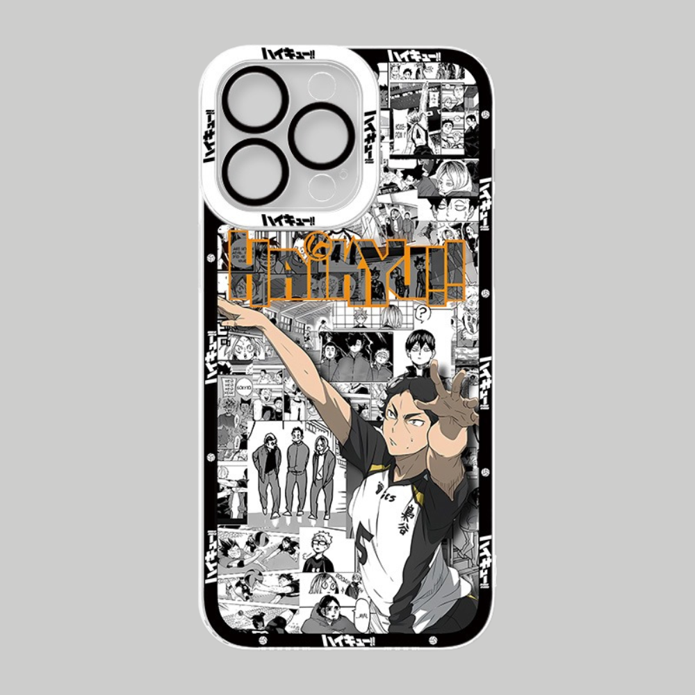 排球少年天使眼透明防摔軟殼-ZUIHANG SHOP