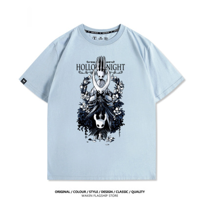 空洞騎士絲之歌 印花短袖T恤-ZUIHANG SHOP