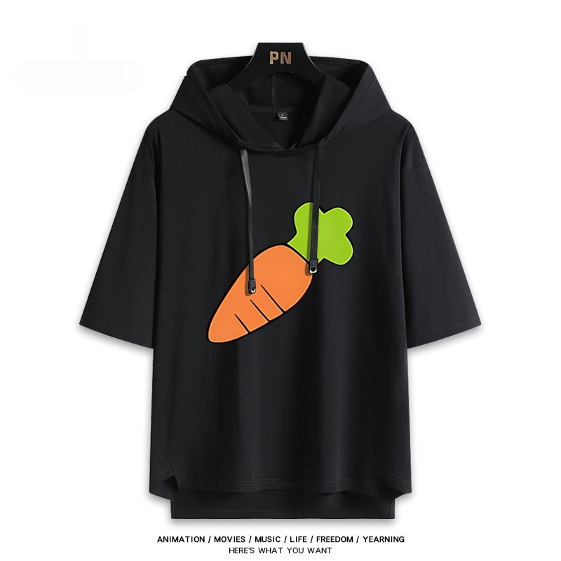 賽馬娘新款 親子情侶男女款連帽短袖T恤-ZUIHANG SHOP