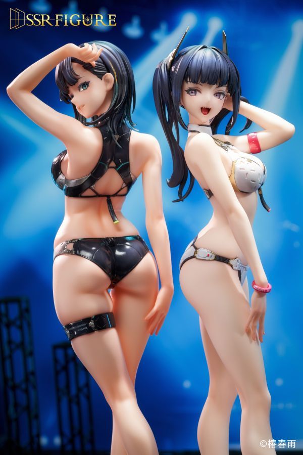 【預購】SSR FIGURE 硬式水着女子 白羊丸子&紺乃青