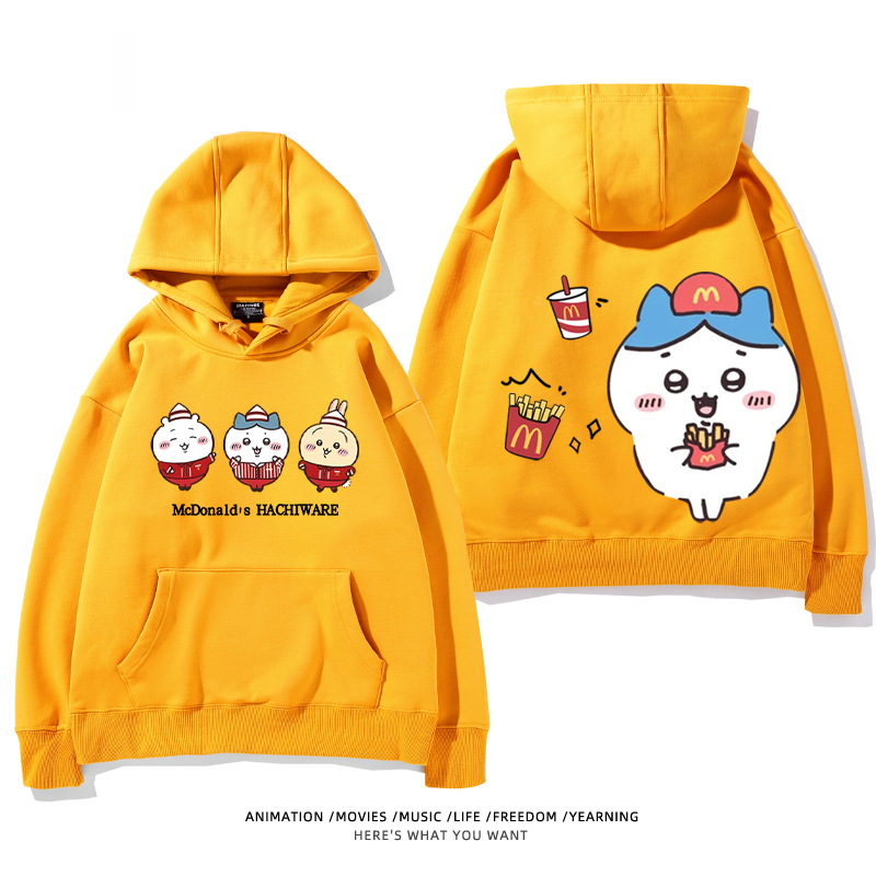 Chiikawa新款 親子情侶男女款連帽衛衣-ZUIHANG SHOP