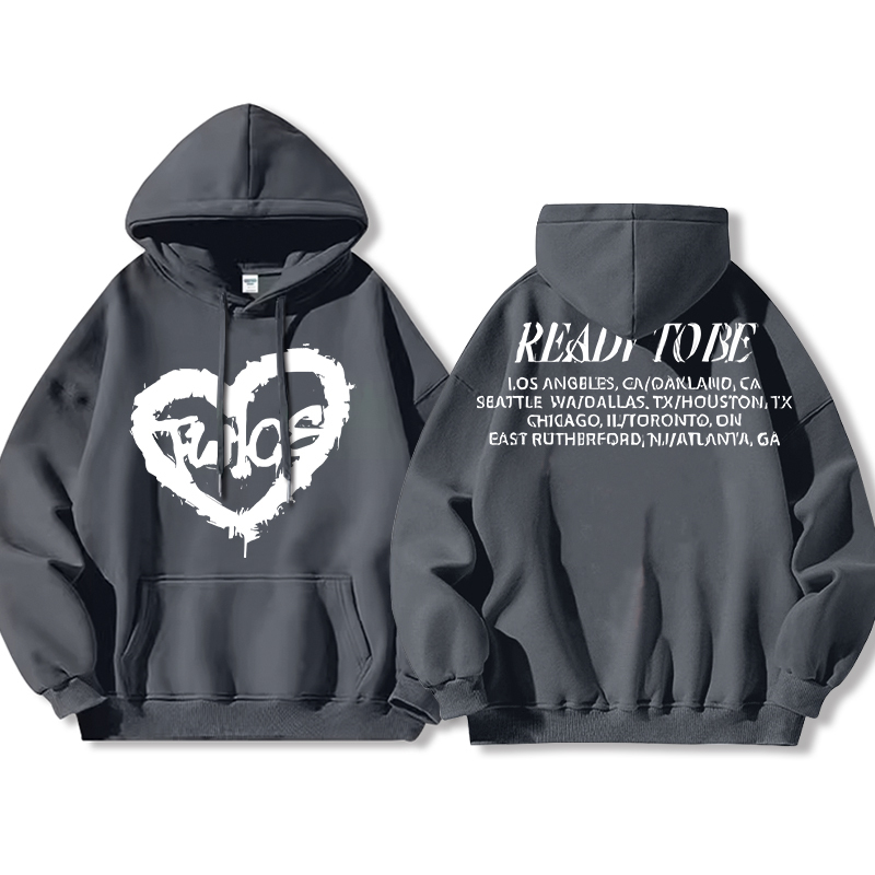 TWICE同款 寬鬆百搭 秋冬款 寬鬆連帽衛衣-ZUIHANG SHOP