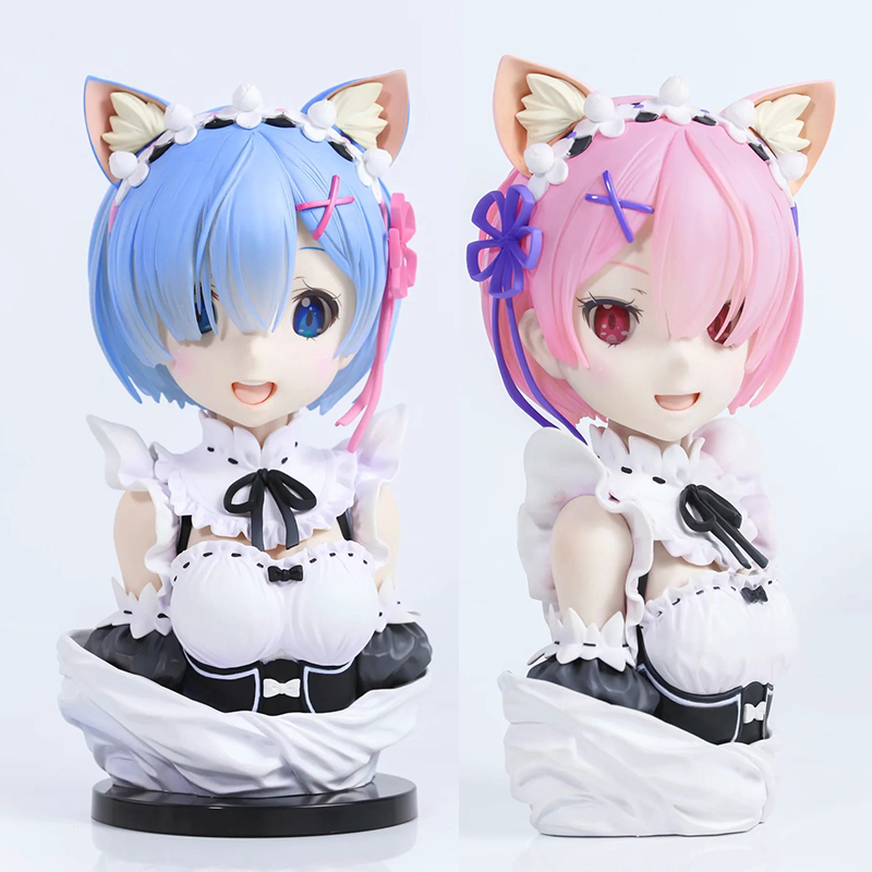 RE:ZERO 貓耳女僕雷姆拉姆 半身胸像-ZUIHANG SHOP