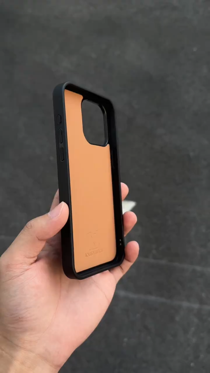 路易威登荔枝紋皮質手機殼