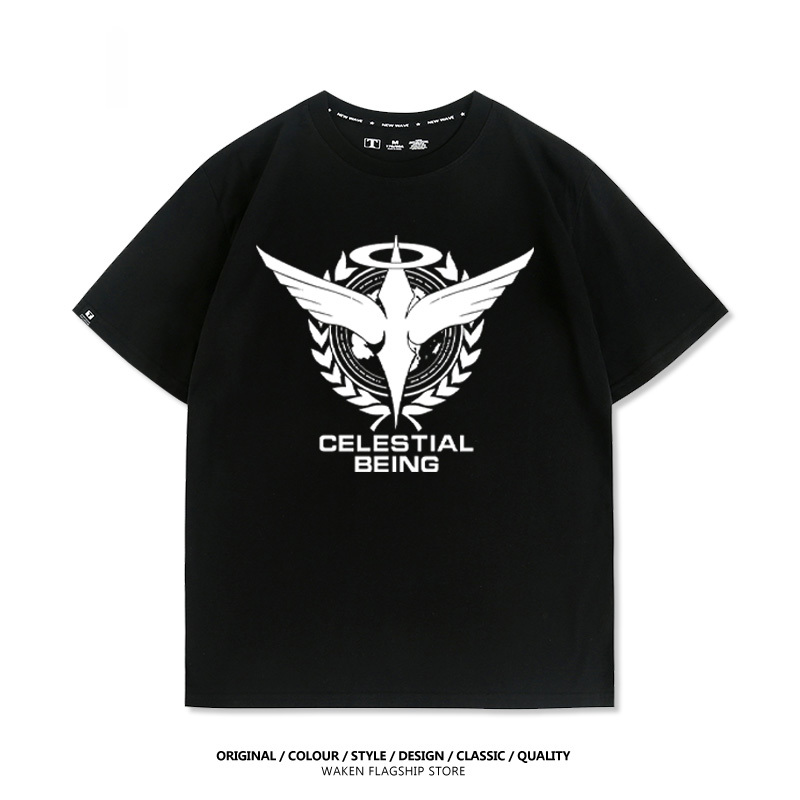 機動戰士鋼彈潮牌 印花T恤