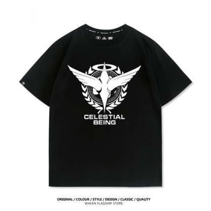 機動戰士鋼彈潮牌 印花T恤