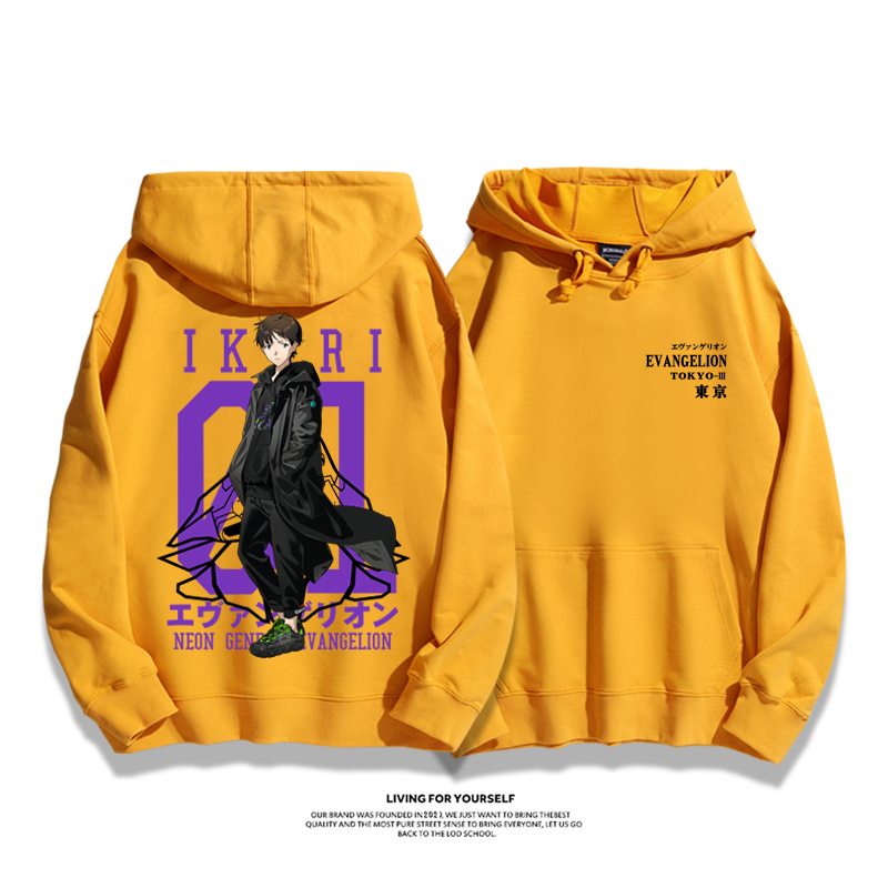 新世紀福音戰士新款 親子情侶男女款連帽衛衣-ZUIHANG SHOP