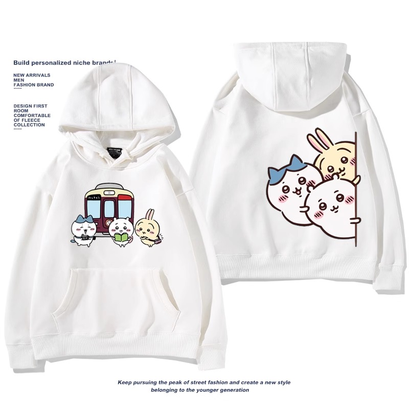 Chiikawa新款 親子情侶男女款連帽衛衣-ZUIHANG SHOP