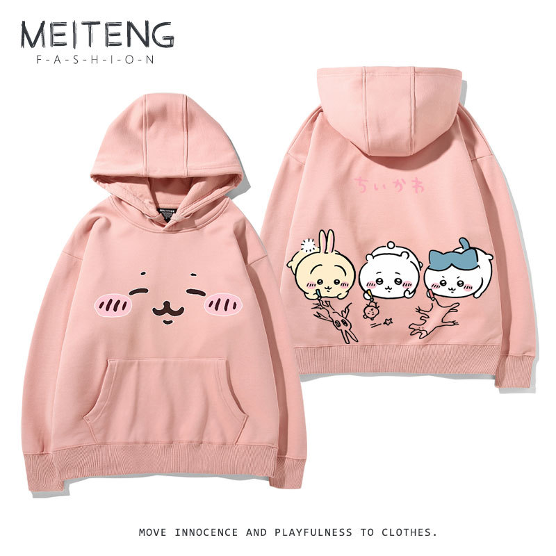 Chiikawa新款 親子情侶男女款連帽衛衣-ZUIHANG SHOP