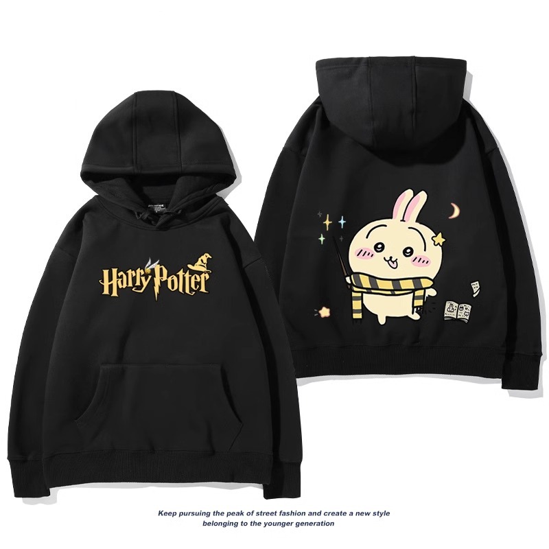 chiikawa 2025秋冬新款親子情侶裝連帽衛衣