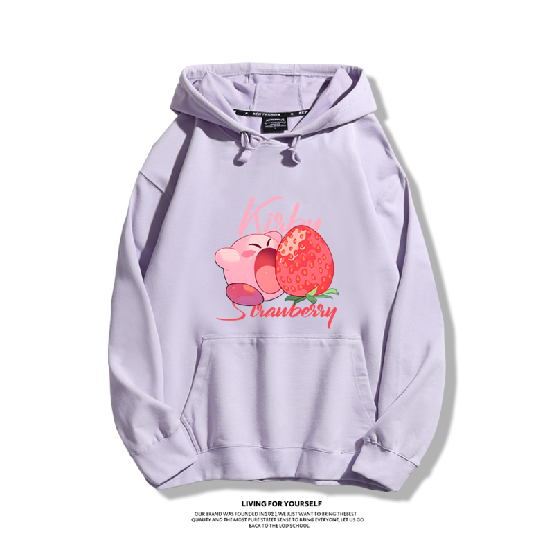 星之卡比新款 親子情侶男女款連帽衛衣