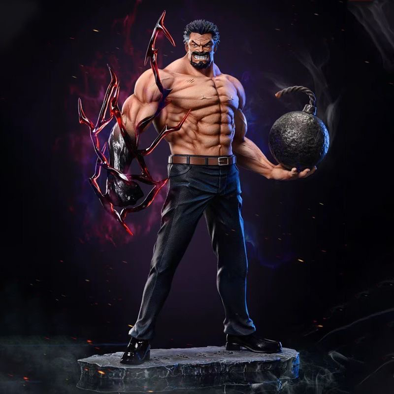 TH 天繪 海賊王 站姿 英雄落幕霸纏 鐵拳卡普