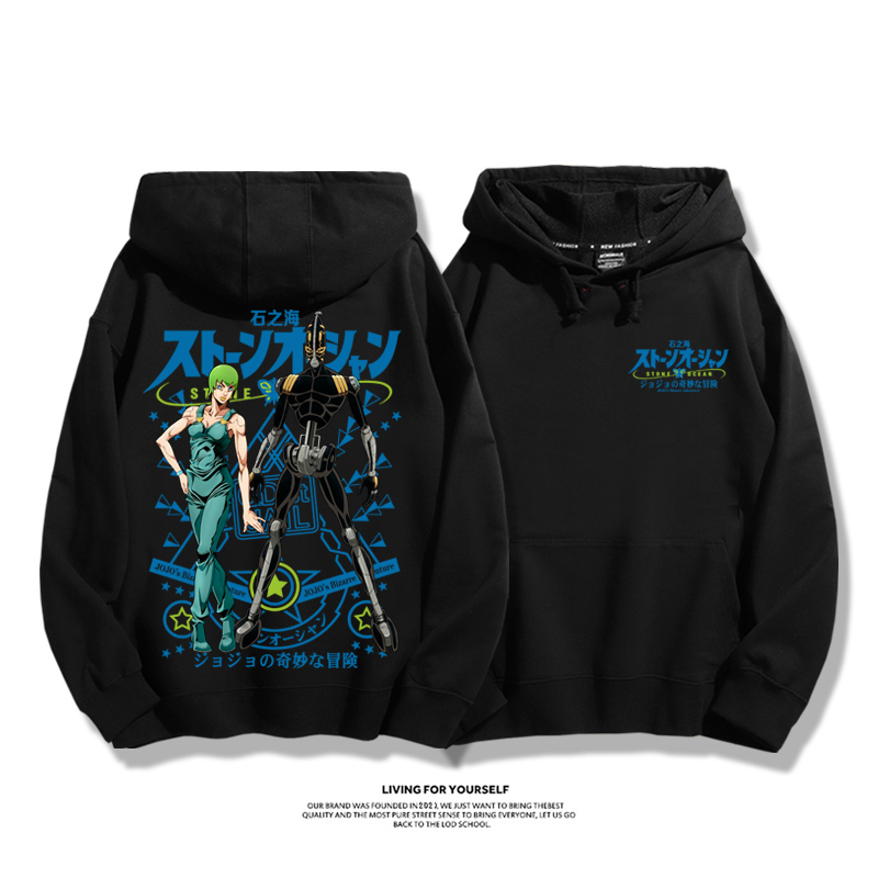 JoJo的奇妙冒險新款 親子情侶男女款連帽衛衣-ZUIHANG SHOP