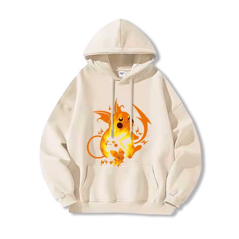 寶可夢新款 親子情侶男女款連帽衛衣-ZUIHANG SHOP