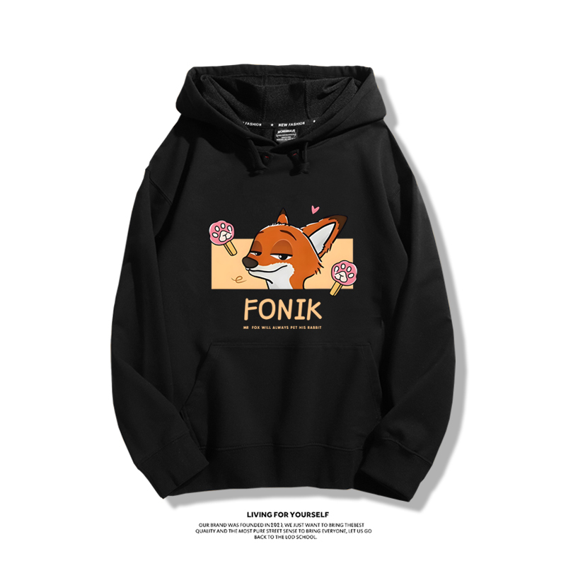 瘋狂動物城 2025秋冬新款 親子情侶男女連帽衛衣-ZUIHANG SHOP