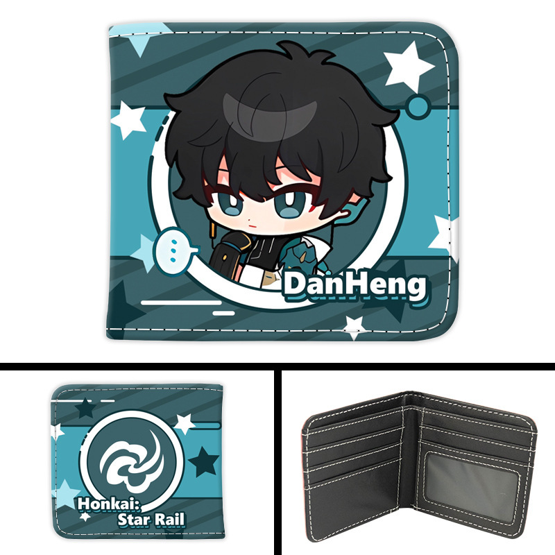 星穹鐵道Q版動漫周邊pu皮革短錢包-ZUIHANG SHOP