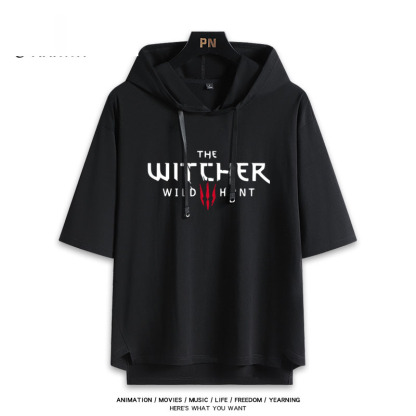巫師3狂獵 連帽短袖T恤-ZUIHANG SHOP