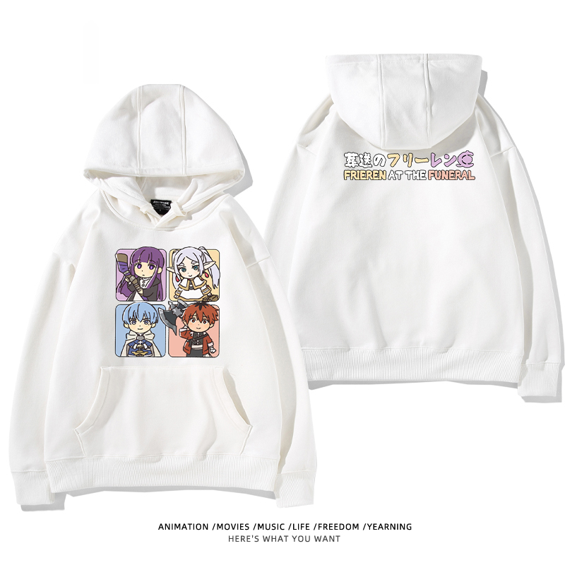 葬送的芙莉蓮新款 親子情侶男女款連帽衛衣-ZUIHANG SHOP