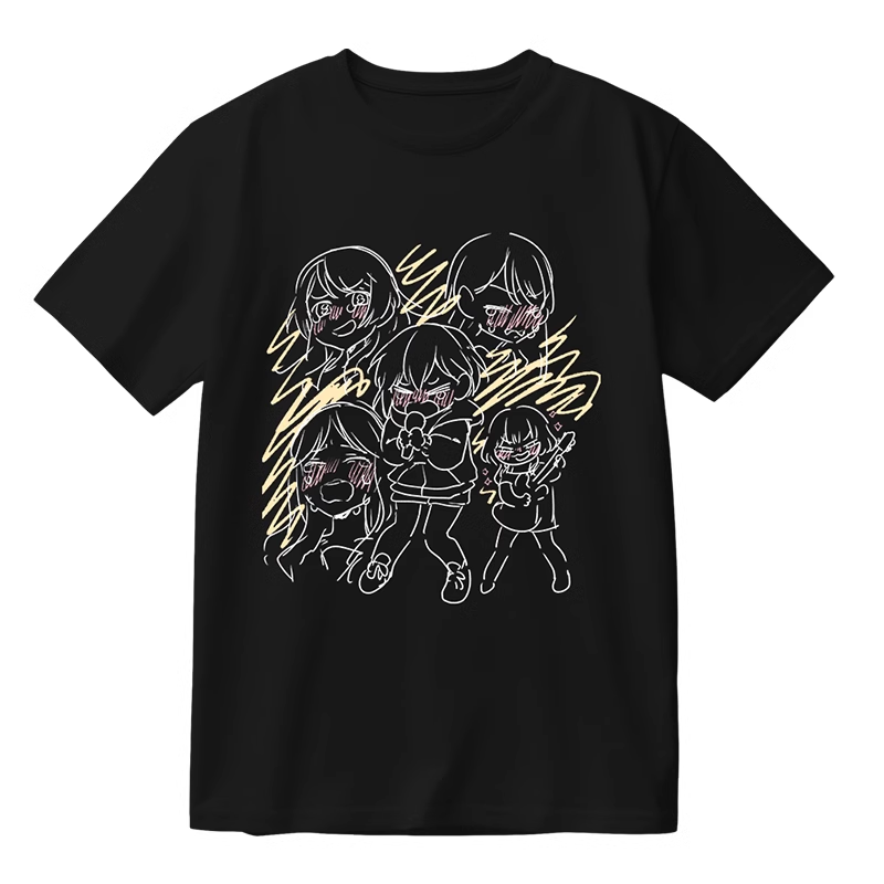 BanG Dream MyGO!!! 周邊印花短袖T恤-ZUIHANG SHOP