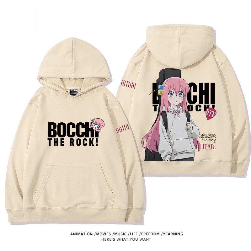 孤獨搖滾新款 親子情侶男女款連帽衛衣-ZUIHANG SHOP